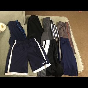 Lot of 7 pair of boys shorts size 7